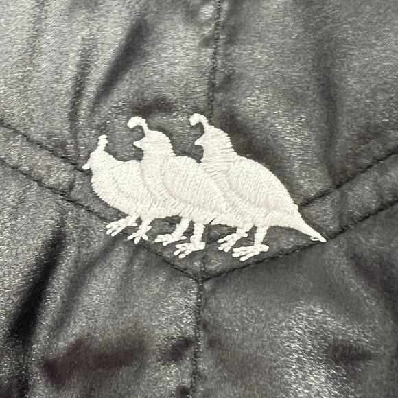 Kjus Womens Retention Jacket Black Full Zip Sz 42 XL Quilted Stretch Quail Lodge - Picture 4 of 10